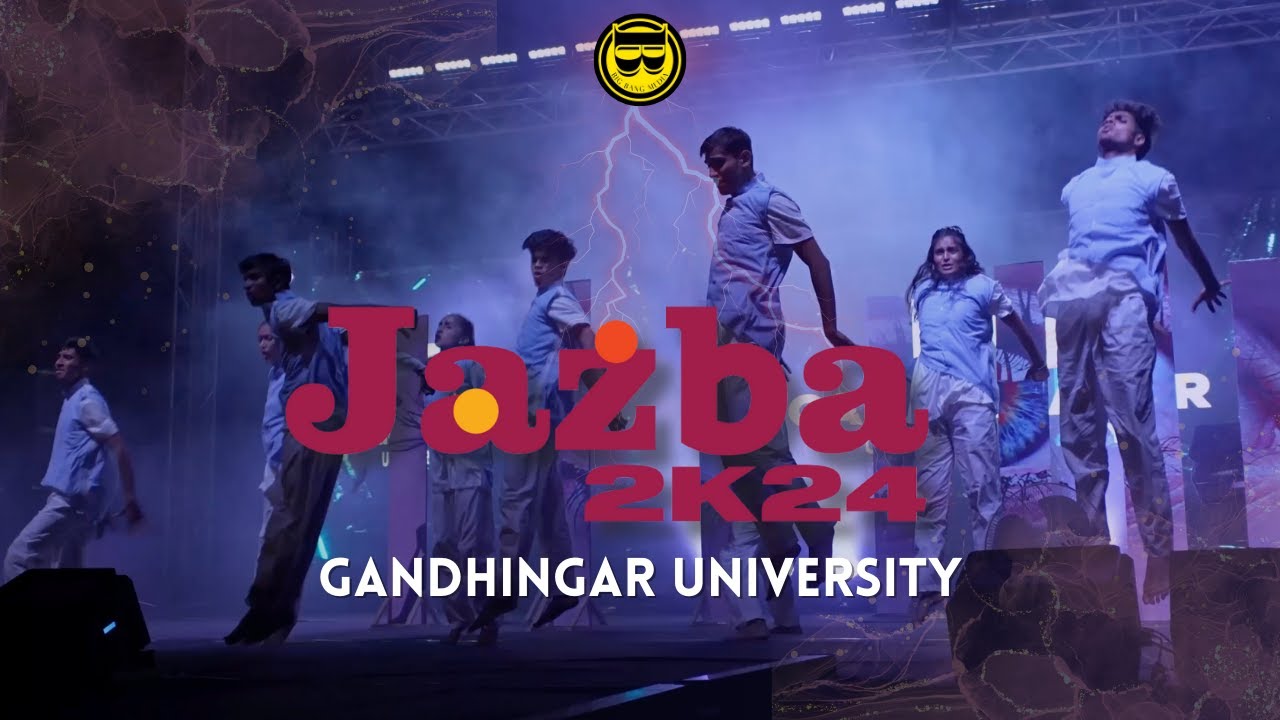 Jazba 2024 - A Spectacular Evening of Entertainment and Talent | GU | Big Bang Media | Ahmedabad