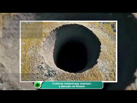 Crateras misteriosas chamam a atenção na Rússia