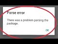 How To Fix There Was a Problem Parsing The Package Problem solve