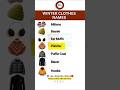 Winter Clothes Named in English #shorts #learnenglish #englishvocabulary #english