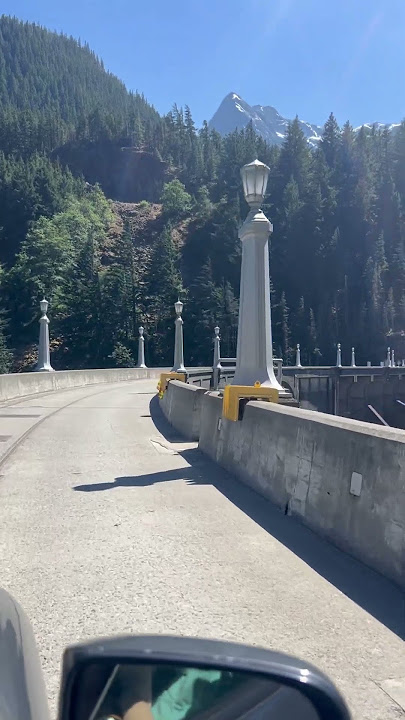 Diablo lake Dam #america #lake #travel #travelvlog #love #diablo #wow #dam #water #beautiful #nature