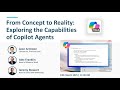 From Concept to Reality: Exploring the Capabilities of Copilot Agents