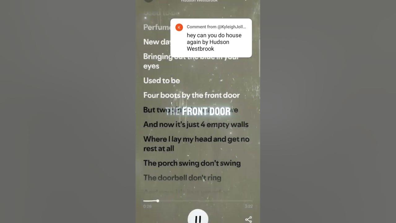 HOUSE AGAIN LYRICS SONG (REQUESTED)! Song Made By Hudson Westbrook!