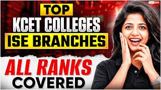 2K Rank?10K ? 50K? 1 Lakh+? ISE Colleges for Every KCET 2026 Rank | Jasmine Ma'am
