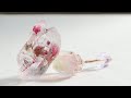 【UVレジン】鉱石モールドでピアス作り