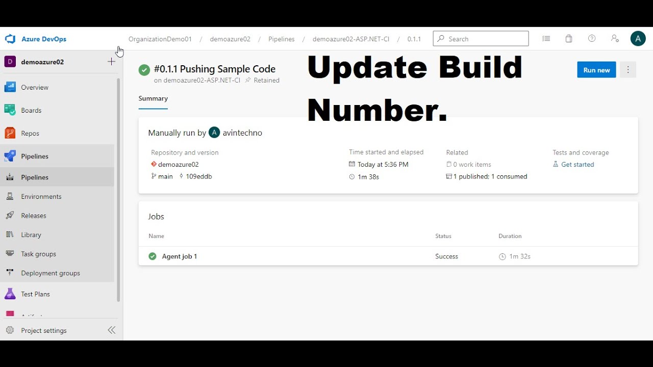 Azure Devops Build.Buildnumber