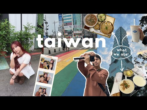 TAIWAN VLOG 🇹🇼​🧋 where to shop, photobooths, taipei 101, ximending
