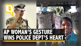 AP Woman Wins DGP's Salute for Offering Cold Drinks to Cops | The Quint