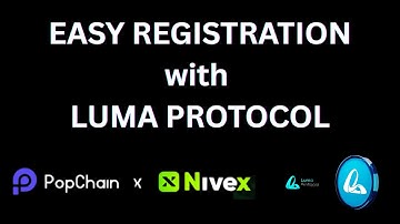 Nivex & TokenPocket Setup Tutorial | Step-by-Step Guide for LUMA Protocol (POP Coin)
