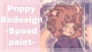 Poppy redesign || • Speedpaint •