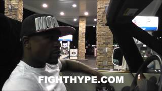 FLOYD MAYWEATHER ROLLS TO MCDONALD'S FOLLOWING CANELO VICTORY PT. 2: 'CAN'T GO NOWHERE'
