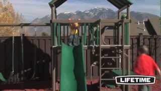 Lifetime Deluxe Playset - Epic Swingsets