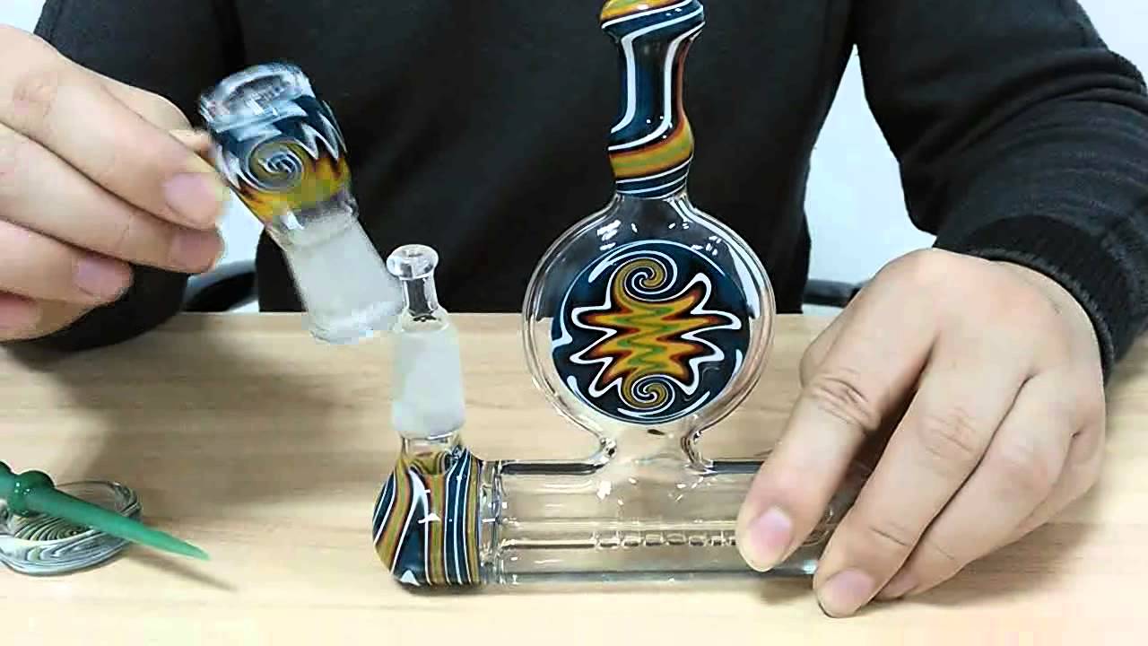 mini bubbler and mini glass bongs inside out glass hand pipes