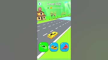 Shape shifting2 game level-532 hyper casual game #shapeshifting  #gameplay #gaming #shortvideo