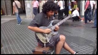 Skill Dewa   Pengamen Jalanan Bermain Gitar Dengan Skill Tingkat Dewa Still Loving You   Scorpion