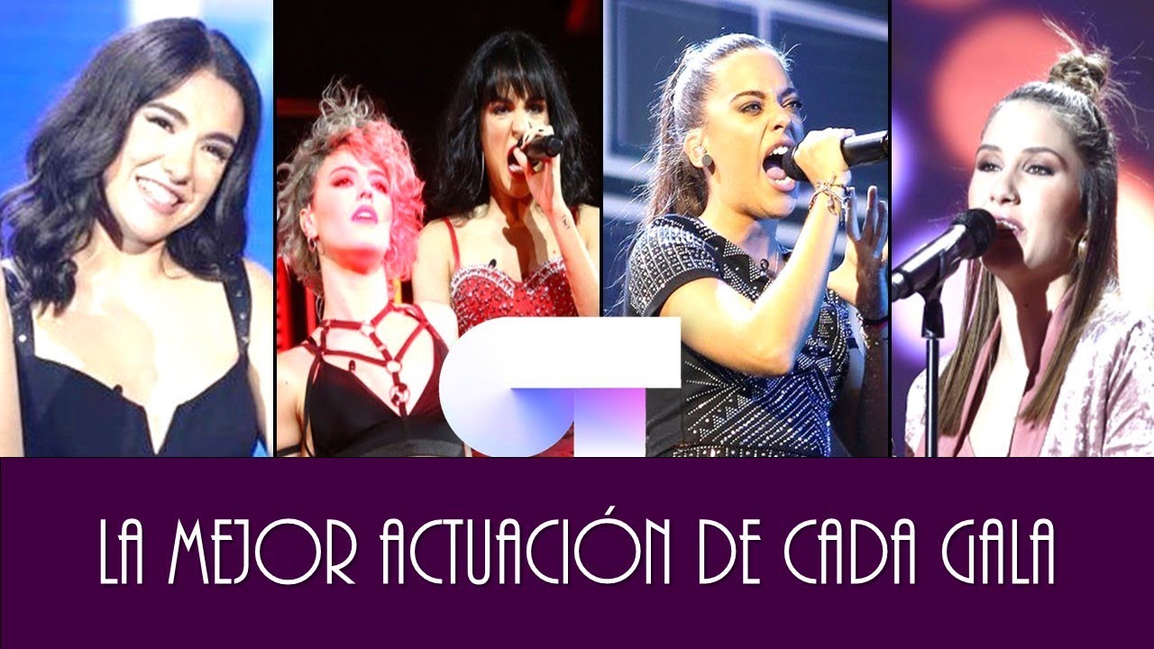 La mejor actuación de cada gala - OT 2018