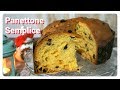 Panettone semplice con impasto unico