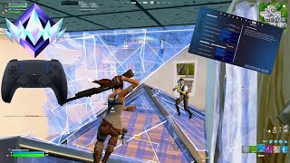 Fortnite Unreal Ranked Reload | PS5 Controller Gameplay + BEST Controller Settings For AIMBOT 🎯