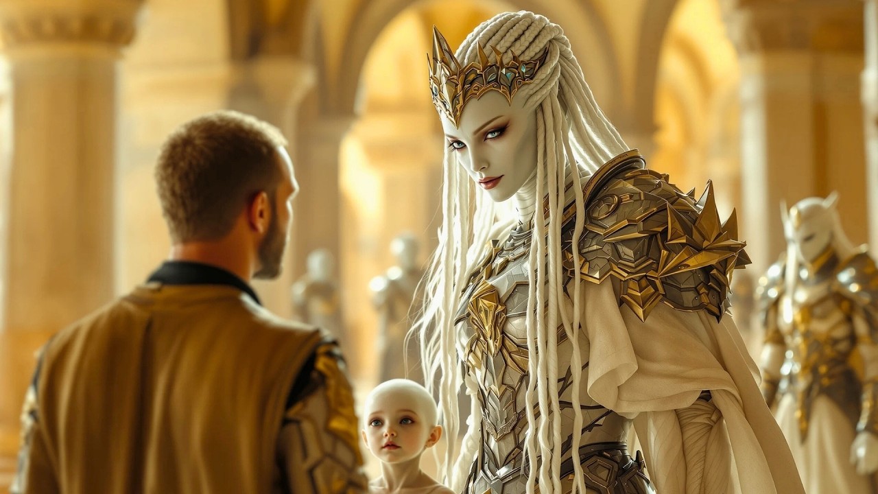 Королева годами искала свою дочь, а затем вместе с ней появился человек! Научно-фантастическая ис...