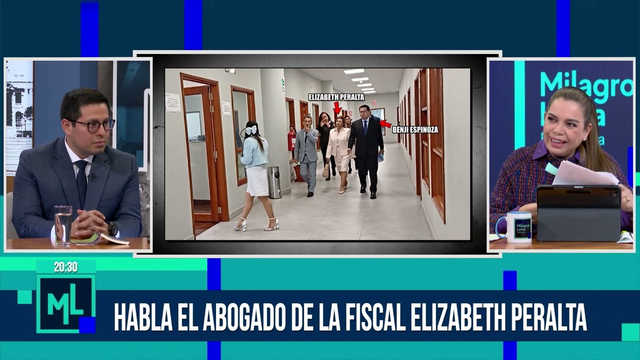 Milagros Leiva Entrevista - SET 25 - 2/3 - HABLA EL ABOGADO DE LA FISCAL ELIZABETH PERALTA | Willax