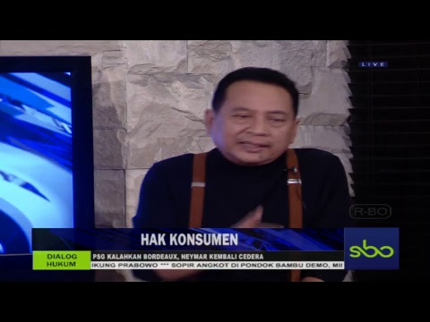 sbo tv live hari ini HAK KONSUMEN SEG 1 #DIALOGHUKUM EDISI 03 DESEMBER 2018