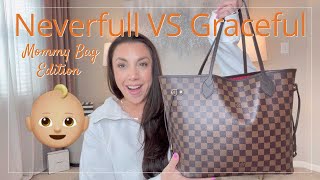 Cancelled wedding & now baby on the way? You bet I got the Neverfull GM as  my diaper bag 😅 didn't think I'd ever want a neverfull but I think she'll  come