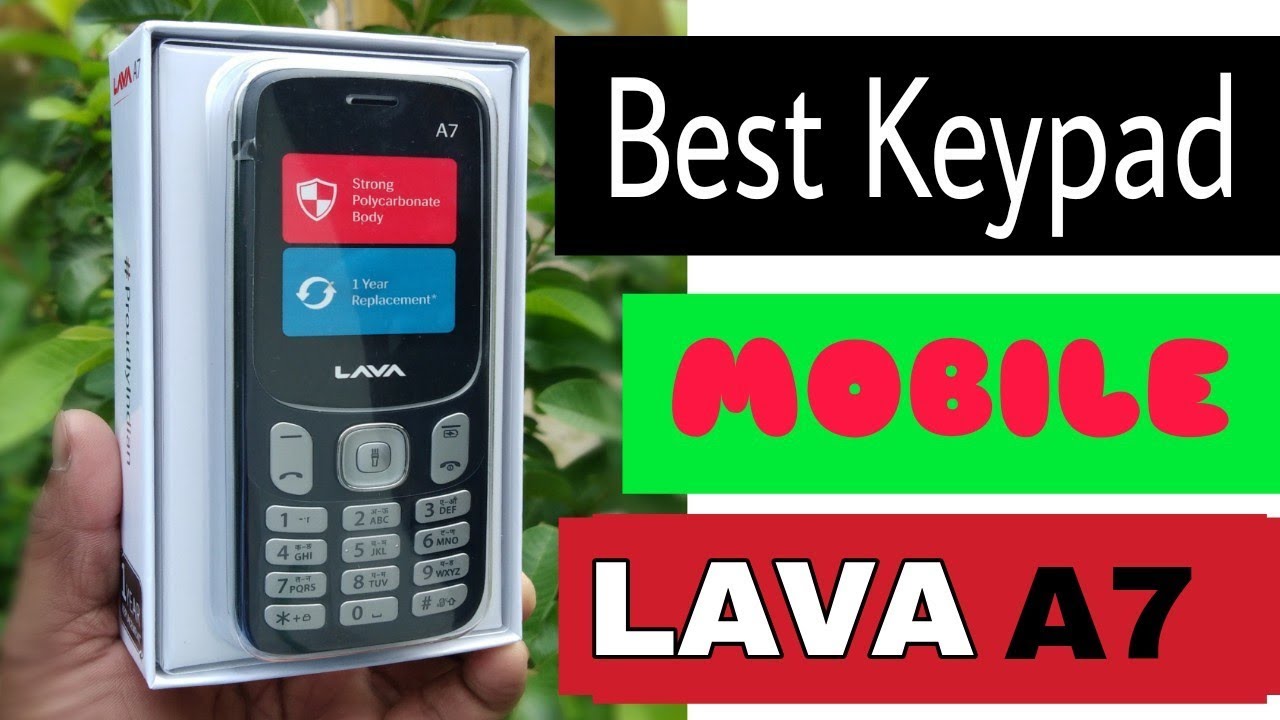 Lava A7 keypad mobile !! Best budget phone (blue +silver )