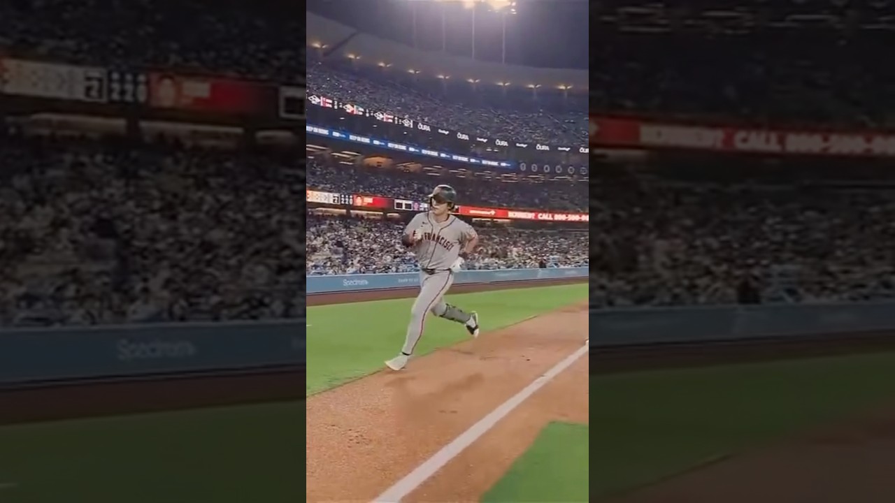 Jung Hoo Lee left Dodger Stadium, and the Korean broadcast was loving it 🎙️