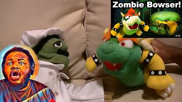 SML Short: Zombie Bowser (REACTION) #sml #bowserjunior #jeffy #reaction 😂🍔