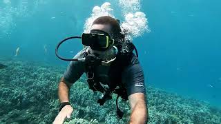 SCUBA Diving at Old Airport Beach on Maui - March 2020