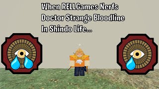 When RellGames Nerfs the *NEW* Strange Bloodline in Shindo Life