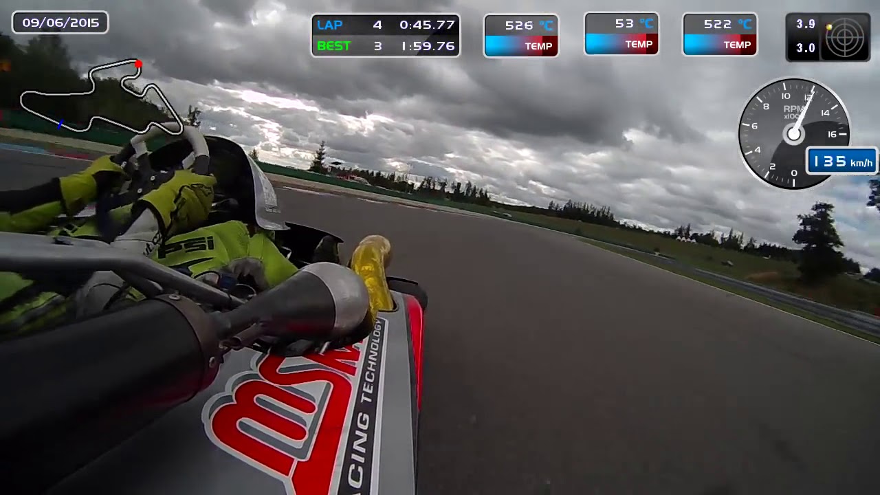 SmartyCam GP HD | Superkart - Adam Kout at Brně