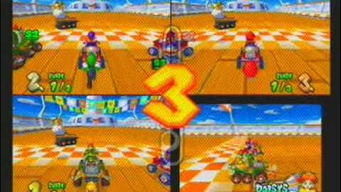 Mario Kart Double Dash: 3 Player Madness!!! "Part 1"