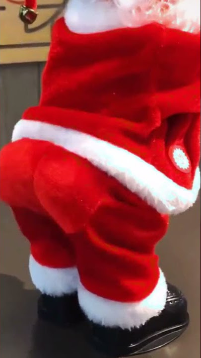 Santa Happy Sebentar Lagi Bulan Desember Hari Natal Segera Tiba