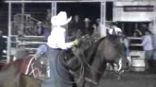 Brad Gower Bronc Riding
