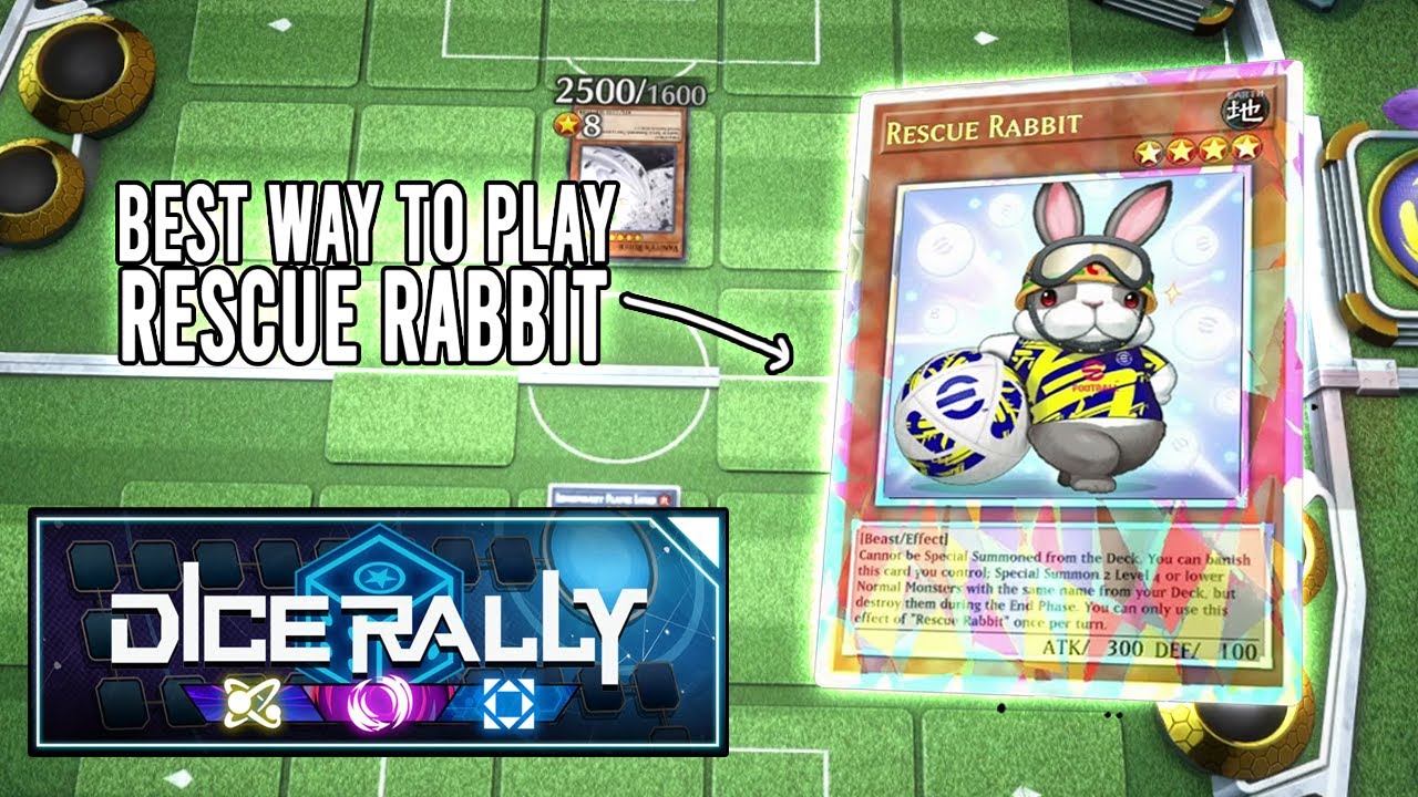Playing free cards from Dice Rally is fun! ft. Rescue Rabbit Yugioh Master Duel