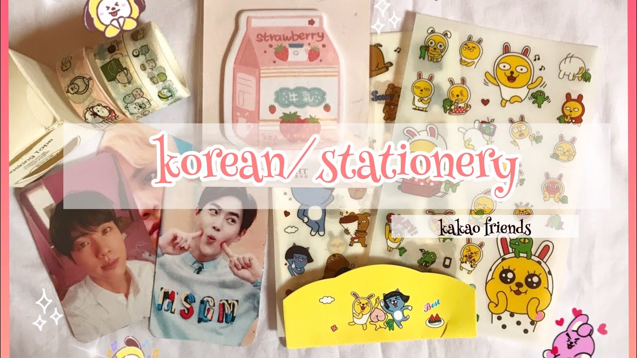 korean miniso / *stationery Haul* ♡ *ﾟ･ﾟ｡ 🛍 YouTube