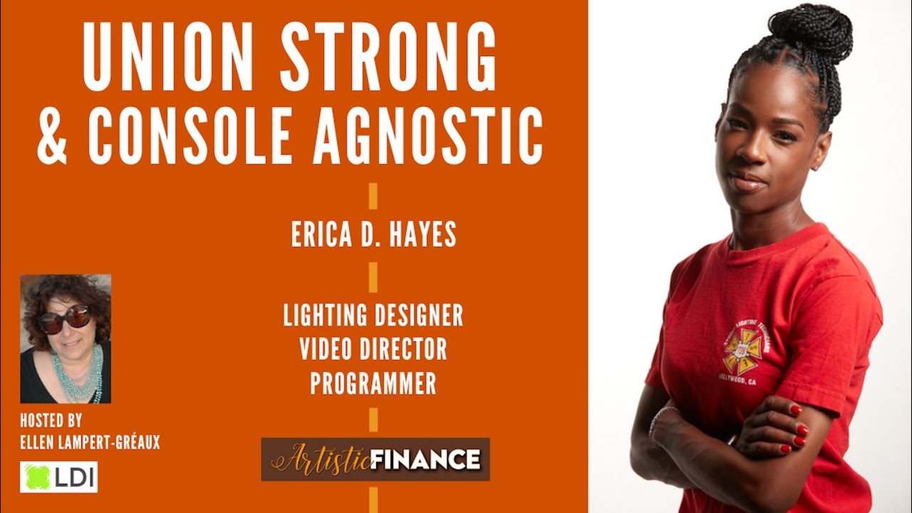 Lighting console programmer Erica D Hayes discusses her journey joining IATSE Local 728 and accumulating 30 permitted hire days