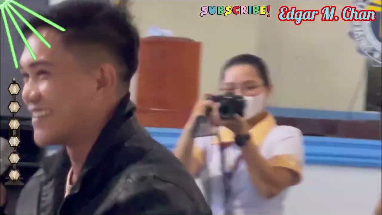 Vensor Domasig sings during CNAHS General Orientation2023