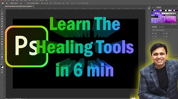 Learn the HEALING BRUSH in About 5 Minutes! Photoshop (Photoshop Tutorial -12)