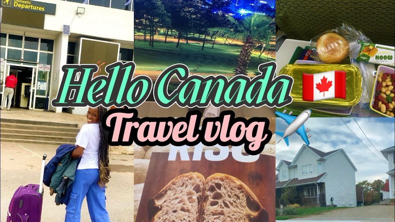 Travel vlog ✈️: Travel with me from NIGERIA 🇳🇬 to CANADA 🇨🇦| First time in a plane.