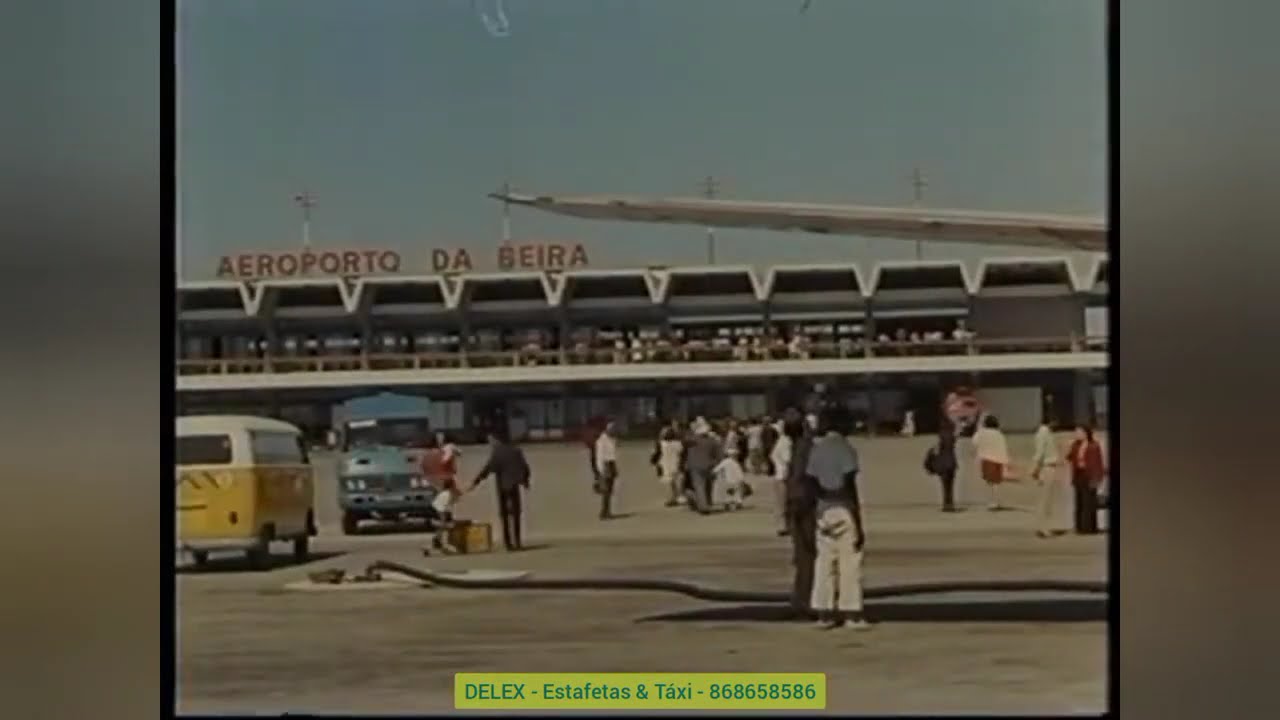 Cidade da Beira em 1970 - Moçambique - África