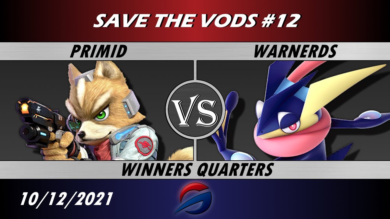 STV #12 - Iluz | Primid (Fox) vs WarnerDS (Greninja) Winners Quarters - Smash Ultimate