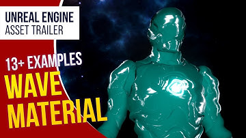 UE5 l Wave Material Pack l Unreal Engine 5 (Trailer)