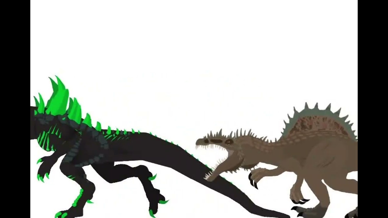 Zilla(ark survival) vs spike(Jurassic the hunted)