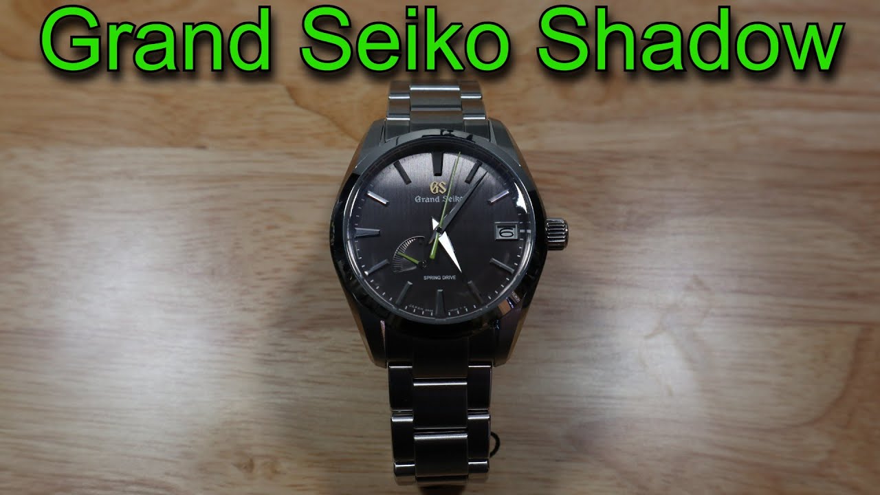 Grand Seiko SBGA429 Shadow Spring Drive Soko Special Edition Grey Dial  Automatic - YouTube