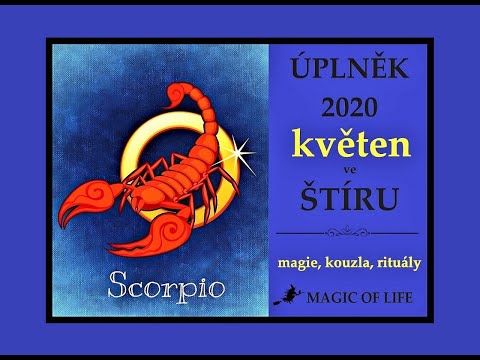 🌕 Úplněk ve Štíru květen 2020 🌕 | Jak využít tento magický úplněk?
