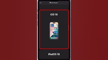 Download NU iOS 18 Developer Beta op uw iPhone!