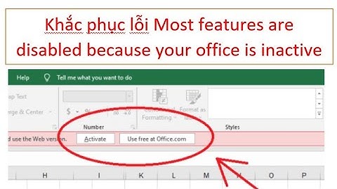 Cách sửa lỗi unlicensed product microsoft office 2023 năm 2024