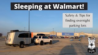 Sleeping in a Walmart Parking Lot: How to find overnight spots and is it safe for a solo female?
